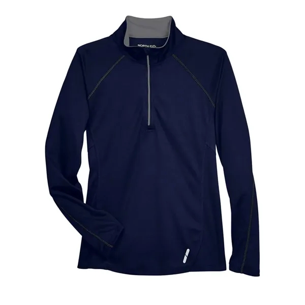 North End Women's Radar Quarter-Zip Performance Top... from ASI 84358 S&S Activewear