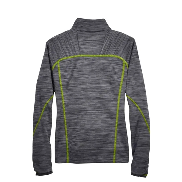 North End Women's Flux Melange Bonded Fleece Jacket... from ASI 84358 S&S Activewear