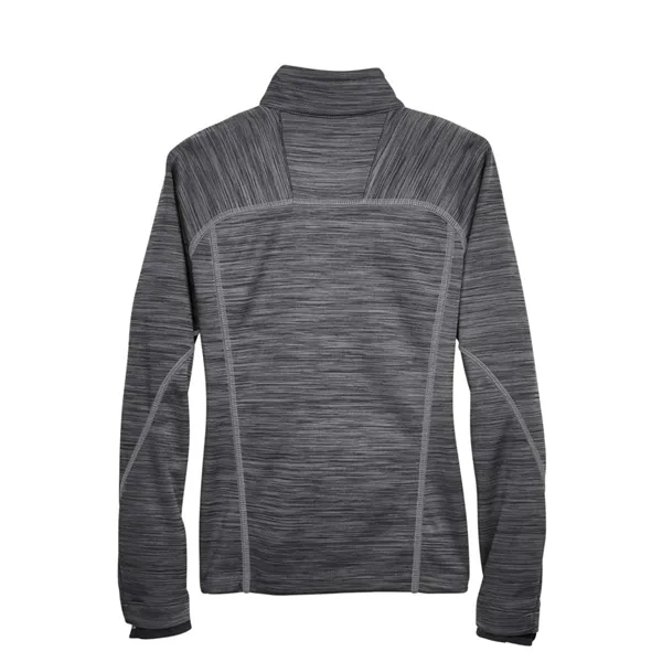 North End Women's Flux Melange Bonded Fleece Jacket... from ASI 84358 S&S Activewear