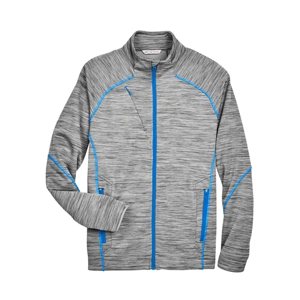 North End Flux Melange Bonded Fleece Jacket... from ASI 84358 S&S Activewear