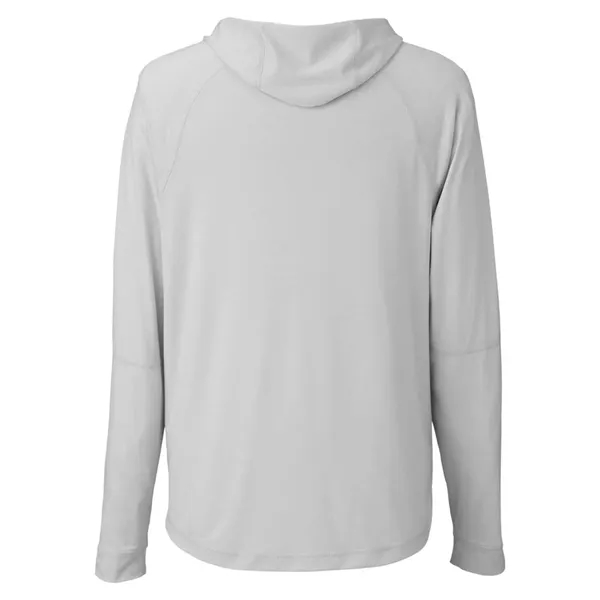 North End JAQ Stretch Performance Hooded Long Sleeve T-Shirt... from ASI 84358 S&S Activewear