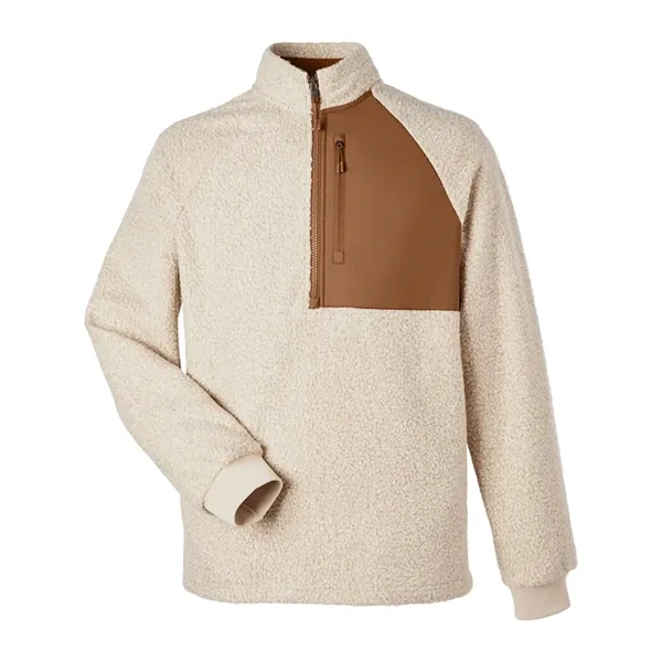 North End Aura Sweater Fleece Quarter-Zip... from ASI 84358 S&S Activewear