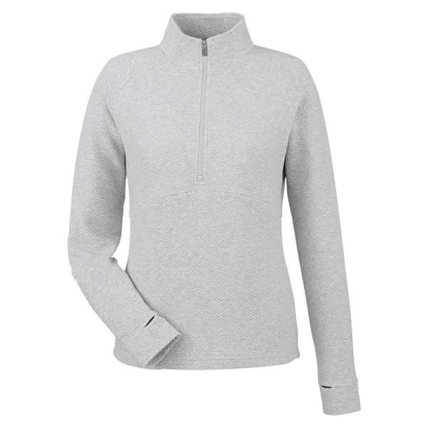 North End Women's Spirit Textured Quarter-Zip... from ASI 84358 S&S Activewear