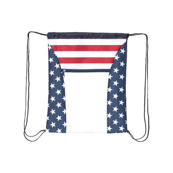 OAD Americana Drawstring Bag... from ASI 84358 S&S Activewear