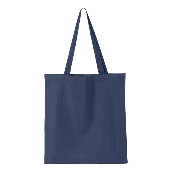 Gusseted canvas shopper with web canvas handles... from ASI 84358 S&S Activewear