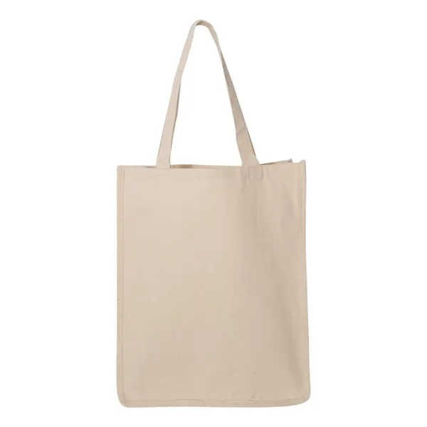 Gusseted jumbo canvas shopper tote with 24" handles... from ASI 84358 S&S Activewear