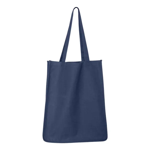 Gusseted jumbo canvas shopper tote with 24" handles... from ASI 84358 S&S Activewear