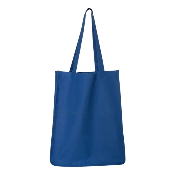 Gusseted jumbo canvas shopper tote with 24" handles... from ASI 84358 S&S Activewear