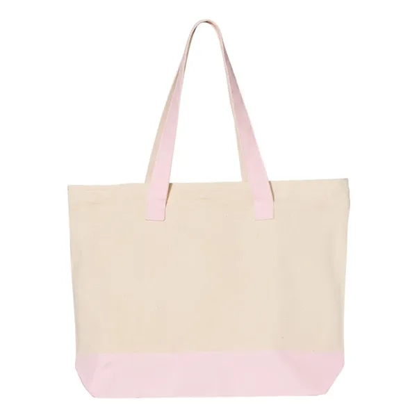 18.6L Canvas Zipper Tote... from ASI 84358 S&S Activewear