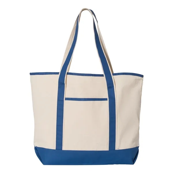 34.6L Large Canvas Deluxe Tote... from ASI 84358 S&S Activewear