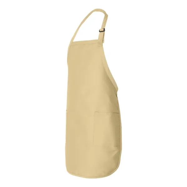 Full-length apron with two patch pocket, a neck strap with a... from ASI 84358 S&S Activewear