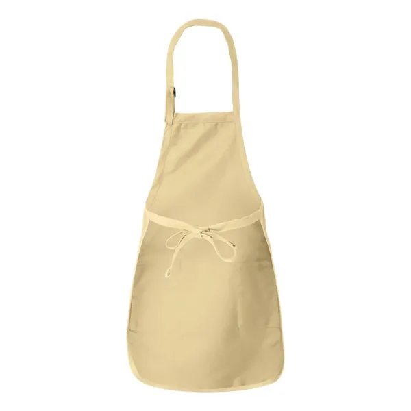 Full-length apron with two patch pocket, a neck strap with a... from ASI 84358 S&S Activewear