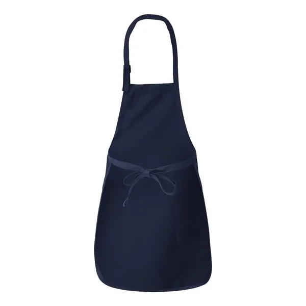 Full-length apron with two patch pocket, a neck strap with a... from ASI 84358 S&S Activewear