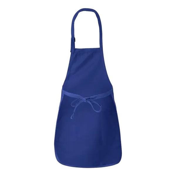 Full-length apron with two patch pocket, a neck strap with a... from ASI 84358 S&S Activewear