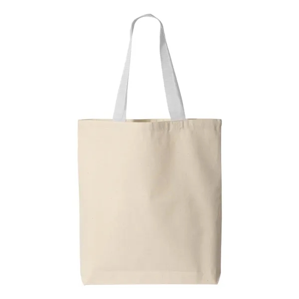 11L Canvas Tote With Color Handles... from ASI 84358 S&S Activewear