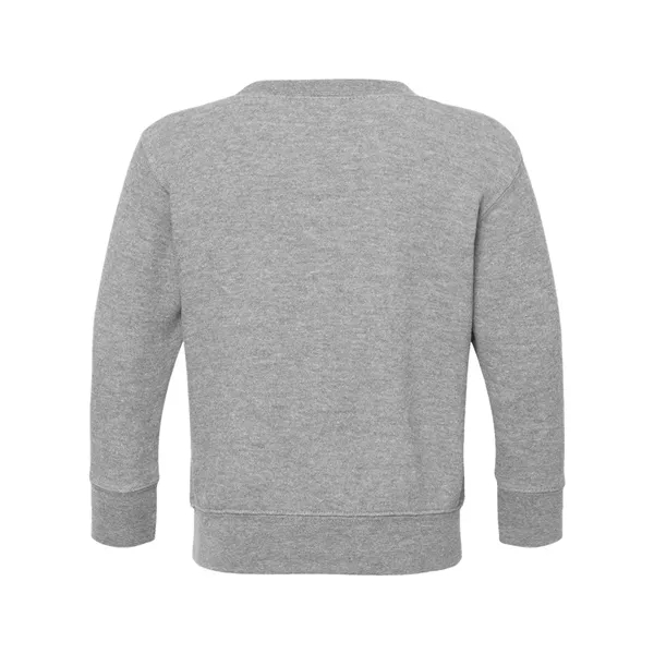 Toddler fleece sweatshirt made of cotton/polyester with coverstitched details.... from ASI 84358 S&S Activewear