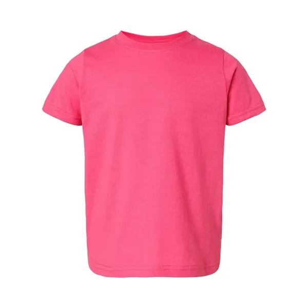Fine jersey toddler T-shirt in 100% combed ringspun cotton. Blank product.... from ASI 84358 S&S Activewear