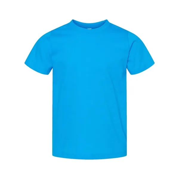Fine jersey toddler T-shirt in 100% combed ringspun cotton. Blank product.... from ASI 84358 S&S Activewear