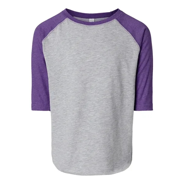 Rabbit Skins Fine Jersey Toddler 3/4 Sleeve Baseball T-Shirt, blank.... from ASI 84358 S&S Activewear