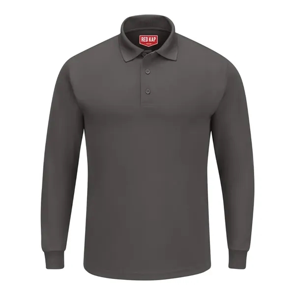 Long Sleeve Performance Knit Polo... from ASI 84358 S&S Activewear