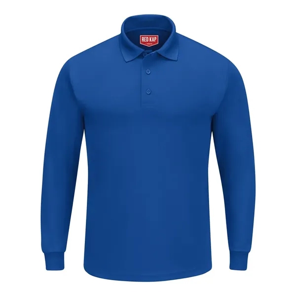 Long Sleeve Performance Knit Polo... from ASI 84358 S&S Activewear