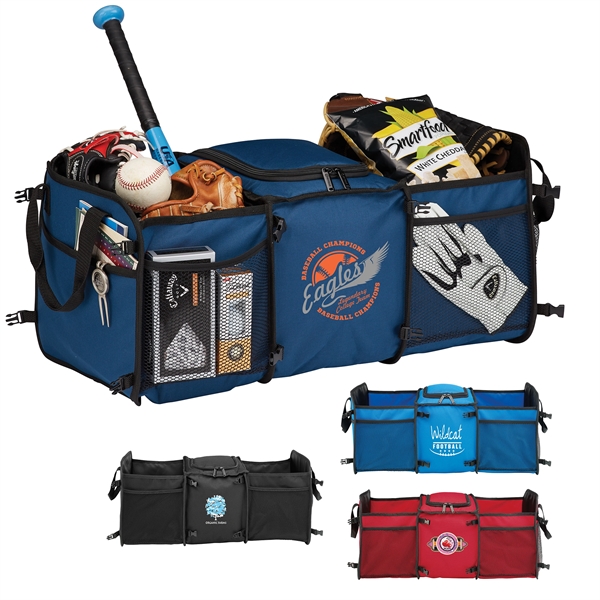 Tailgater Trunk Cooler Organizer with large compartments, 12 Can Cooler, Groceries... from ASI 86565 Seville Gear