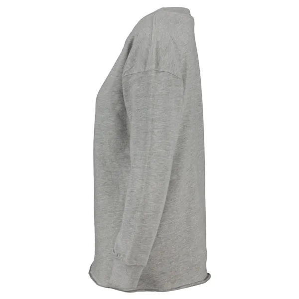 Lightweight ladies beach fleece crew with a smooth print-ready face, perfect... from ASI 72657 Active Life Promo / Active Life