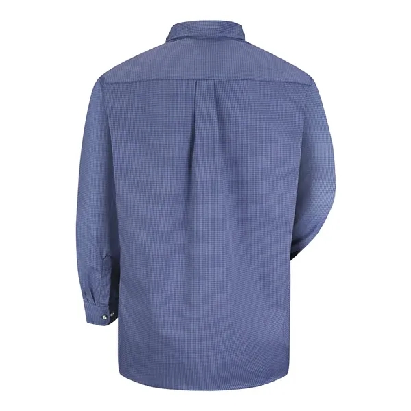 Mini-Plaid Uniform Long Sleeve Shirt... from ASI 84358 S&S Activewear