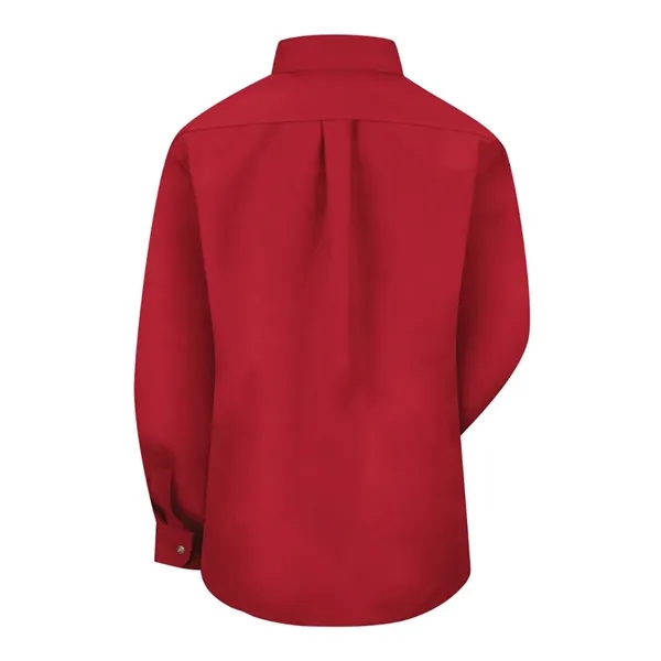 Red Kap Women's Long Sleeve Poplin Dress Shirt... from ASI 84358 S&S Activewear