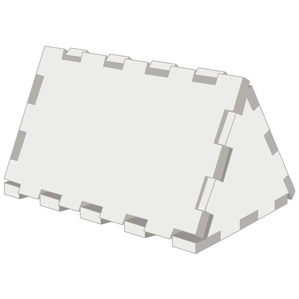 Give your prospects something to remember you by! Our desktop tent... from ASI 54886 Foamworx / FoamWorx