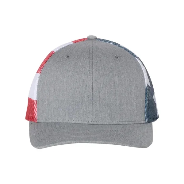 Richardson Printed Mesh Trucker Cap... from ASI 84358 S&S Activewear