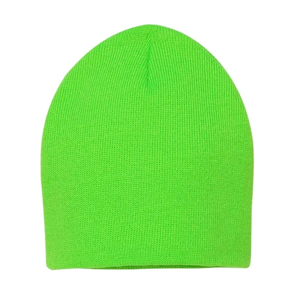 Acrylic knit 8" beanie. Blank product.... from ASI 84358 S&S Activewear