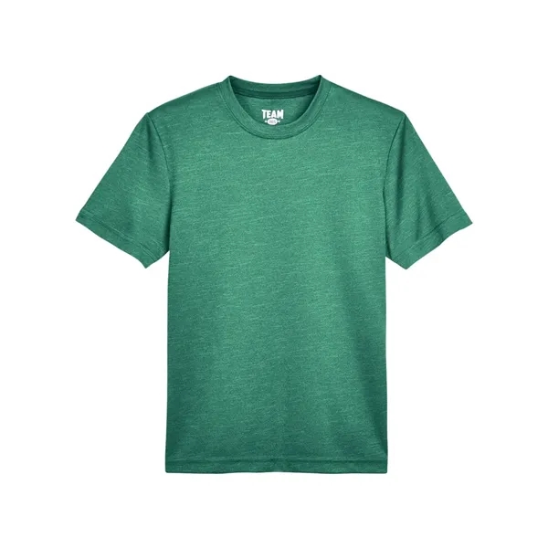 Team 365 Youth Sonic Heather Performance T-Shirt... from ASI 84358 S&S Activewear