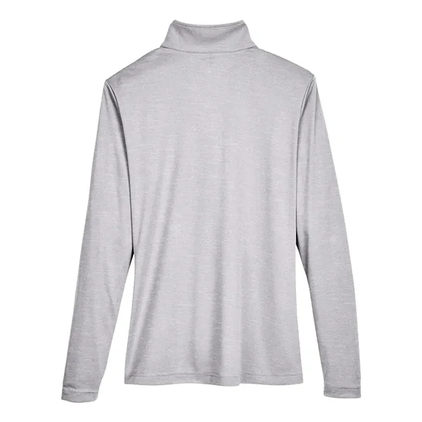 Team 365 Women's Zone Sonic Heather Performance Quarter-Zip... from ASI 84358 S&S Activewear