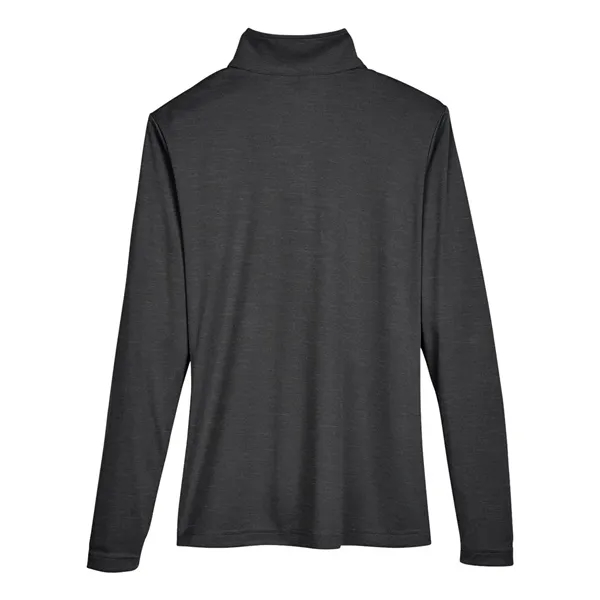 Team 365 Women's Zone Sonic Heather Performance Quarter-Zip... from ASI 84358 S&S Activewear
