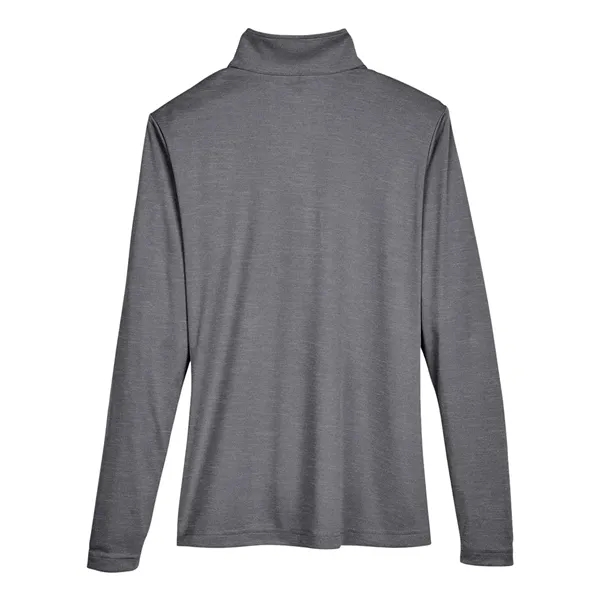 Team 365 Women's Zone Sonic Heather Performance Quarter-Zip... from ASI 84358 S&S Activewear