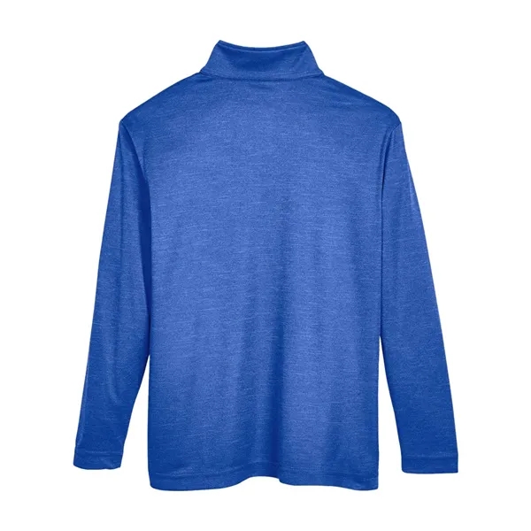 Team 365 Youth Zone Sonic Heather Performance Quarter-Zip... from ASI 84358 S&S Activewear