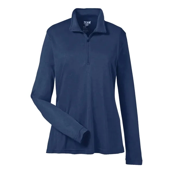 Team 365 Women's Zone Performance Quarter-Zip... from ASI 84358 S&S Activewear