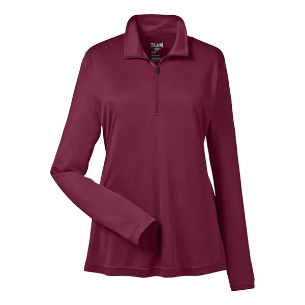 Team 365 Women's Zone Performance Quarter-Zip... from ASI 84358 S&S Activewear