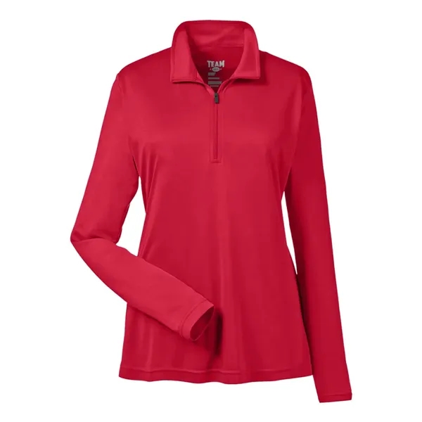Team 365 Women's Zone Performance Quarter-Zip... from ASI 84358 S&S Activewear