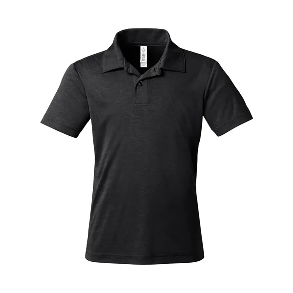 Team 365 Youth Zone Sonic Heather Performance Polo... from ASI 84358 S&S Activewear