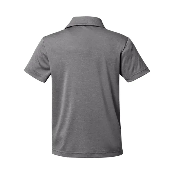 Team 365 Youth Zone Sonic Heather Performance Polo... from ASI 84358 S&S Activewear