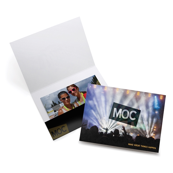 6 1/8" x 8 1/2" Presentation Folders with horizontal 2 1/4"h... from ASI 95280 Warwick Publishing Co / Warwick Folders Made Easy