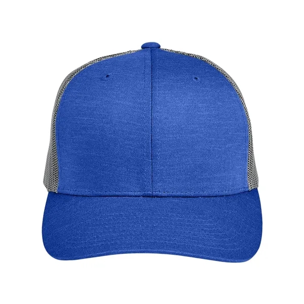 Team 365 Youth Zone Sonic Heather Trucker Cap... from ASI 84358 S&S Activewear