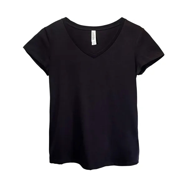Threadfast Apparel Women's Ultimate CVC V-Neck T-Shirt... from ASI 84358 S&S Activewear