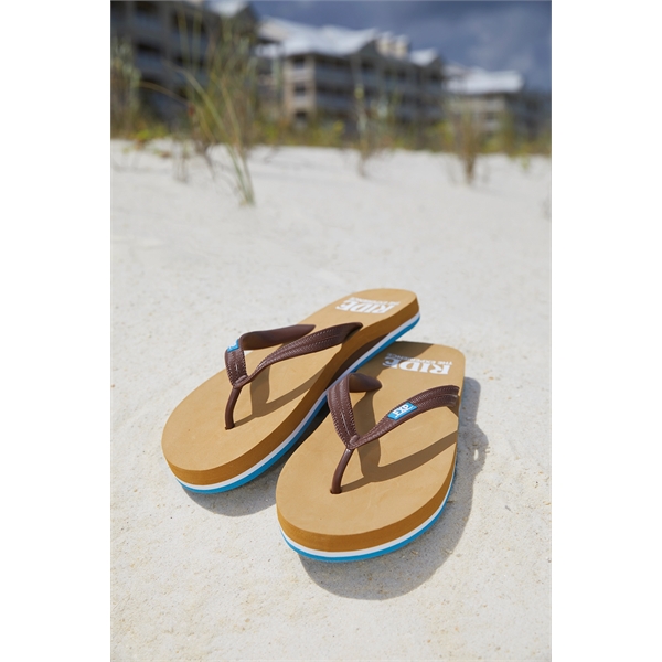 Flip flops made with 3-layer 18mm EVA sole with arch support,... from ASI 73520 Neet Feet / Neet Feet