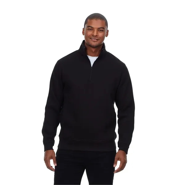 Threadfast Apparel Ultimate Fleece Quarter-Zip Sweatshirt... from ASI 84358 S&S Activewear