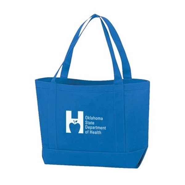 Canvas shopping tote bag with gusset and 22 inches handles.... from ASI 31517 Admart Products / Admart Line