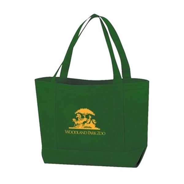Canvas shopping tote bag with gusset and 22 inches handles.... from ASI 31517 Admart Products / Admart Line