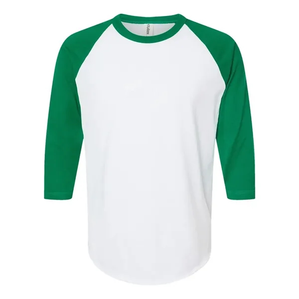 Tultex Unisex Fine Jersey Raglan T-Shirt... from ASI 84358 S&S Activewear